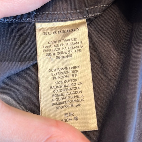 Mens BURBERRY BRIT Burberry Check Short Sleeve Shirt - Size XXL - Picture 5 of 5